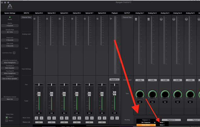 Apogee Quartet ※操作不具合あり Apogee Quartet（レガシー製品）IntelおよびApple Silicon搭載Mac向け